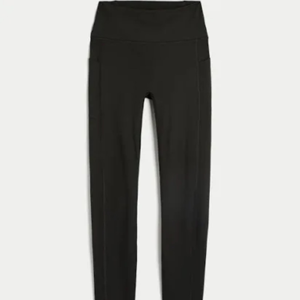Hollister Gilly Hicks Black High Waist Pocket Leggings | Medium - Picture 3 of 9